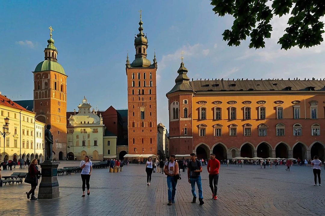 Góry i natura — Stare Miasto Kraków Polska