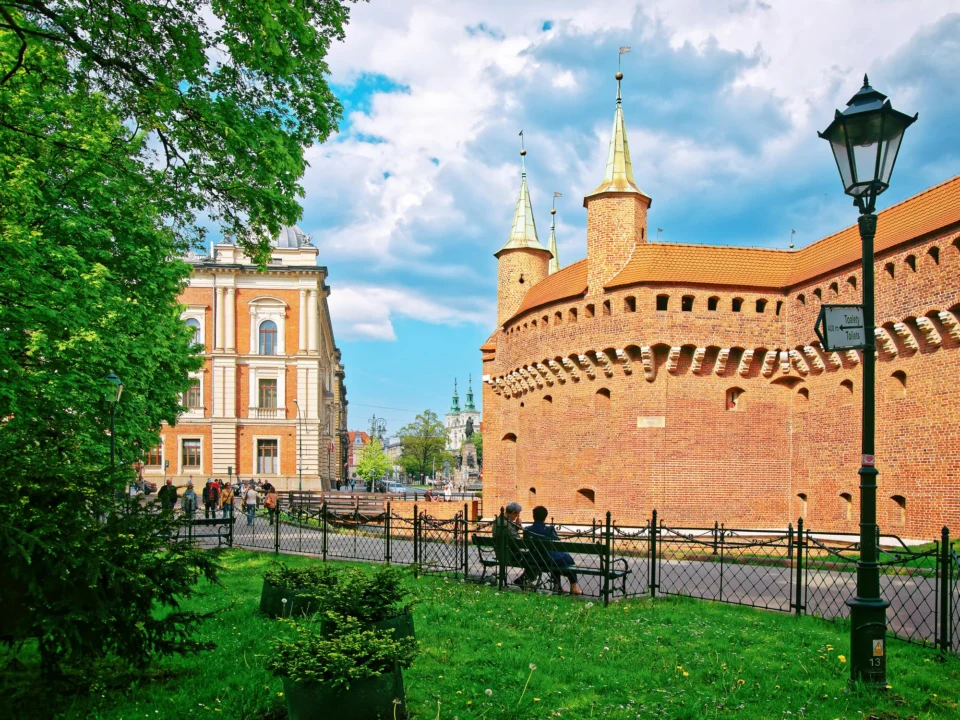 Miasto i architektura — Stare Miasto w Krakowie Polska