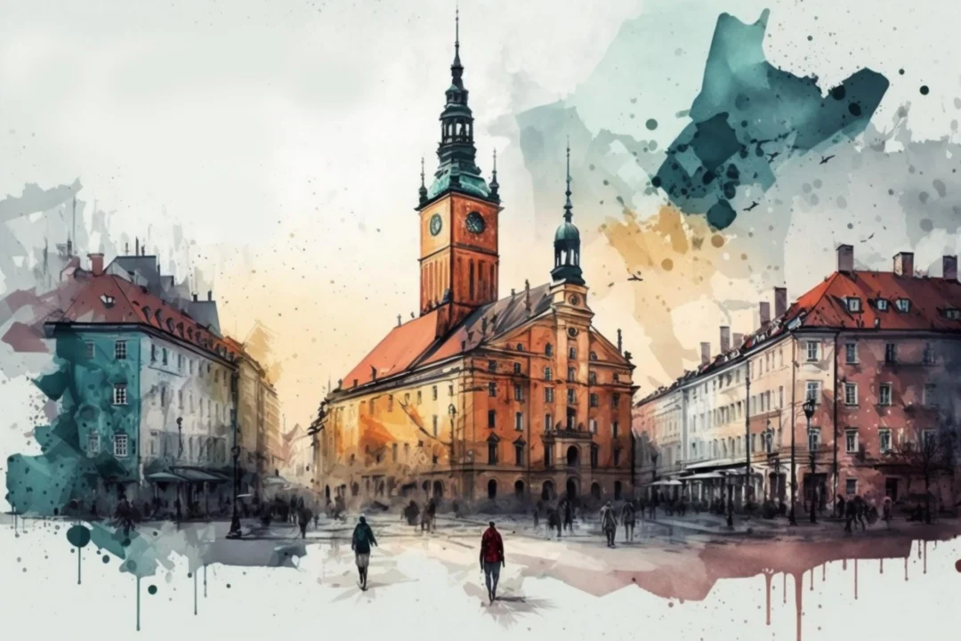 Miasto i architektura — Stare Miasto Warszawa Polska