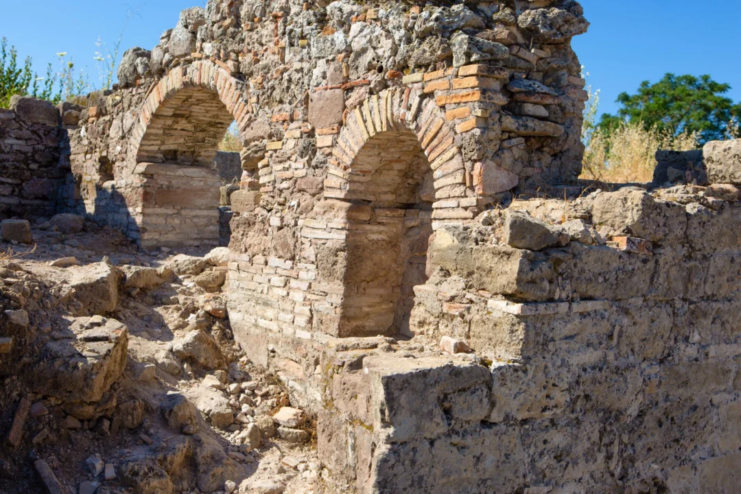 Plaża i wybrzeże — wakacje w Starożytne miasto Aspendos Belek Turcja