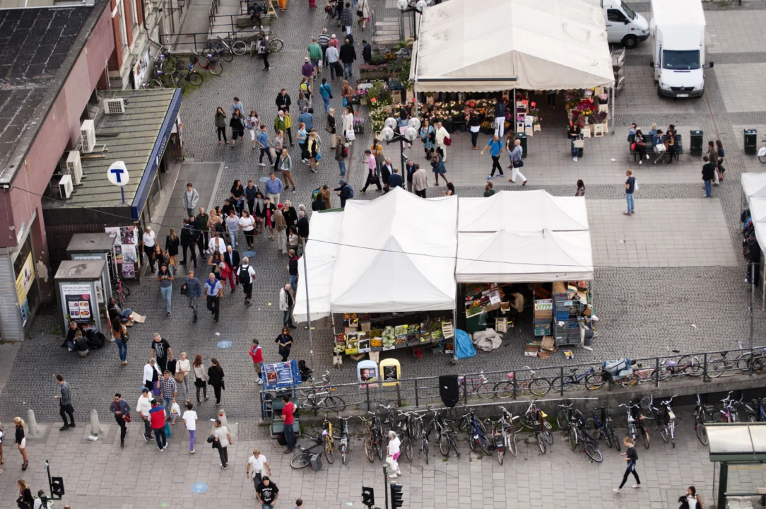 Miasto i architektura — Stary Rynek Poznań Polska