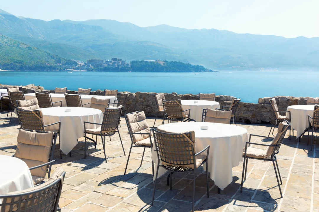 Miasto i architektura — Sveti Stefan Czarnogóra