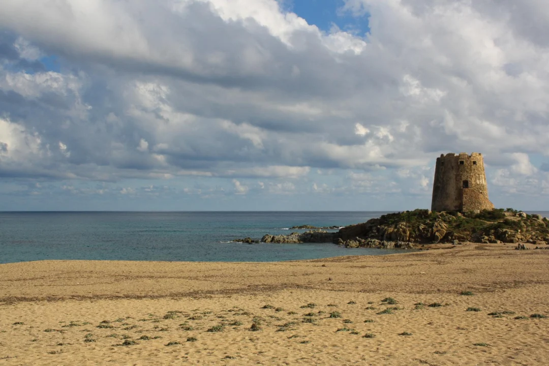 Góry i natura — Torre Guaceto Apulia Włochy