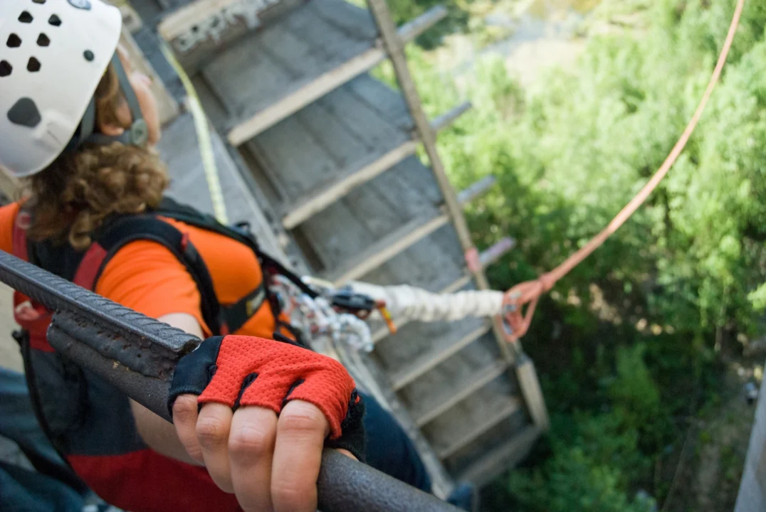 Miasto i architektura — Trasa Via Ferrata w Canillo Grandvalira Andora