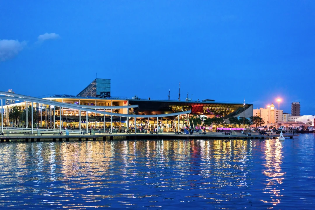 Plaża i wybrzeże — wakacje w Umag — urokliwe molo Istria Chorwacja