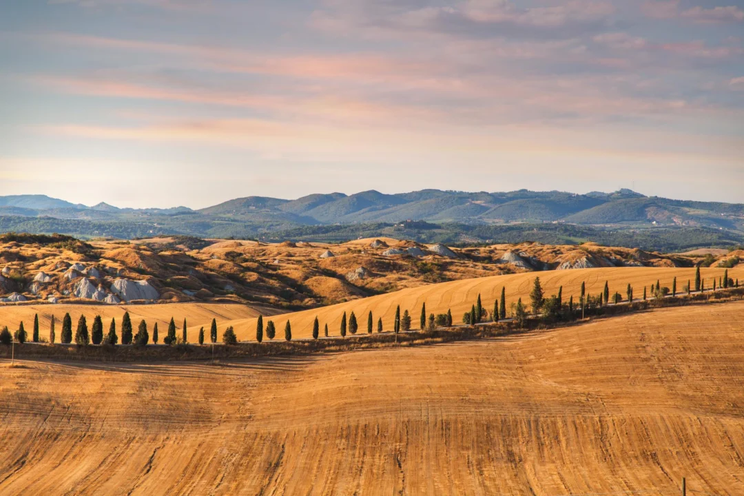Plaża i wybrzeże — wakacje w Val d'Orcia Toskania Włochy