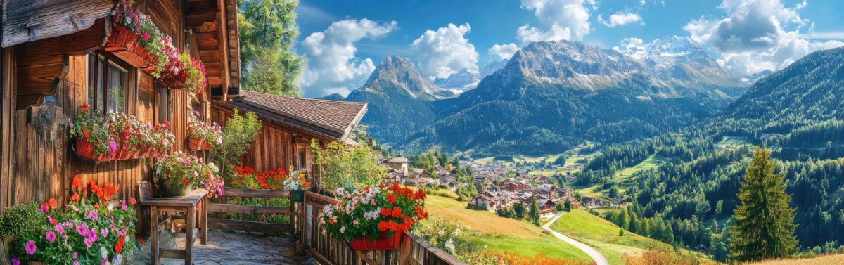 Miasto i architektura — Val Gardena Południowy Tyrol Włochy