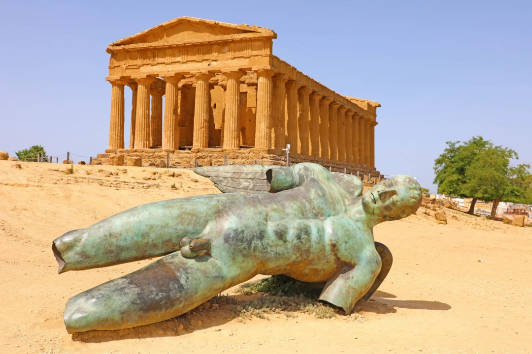 Góry i natura — Valley of the Temples Sycylia Włochy