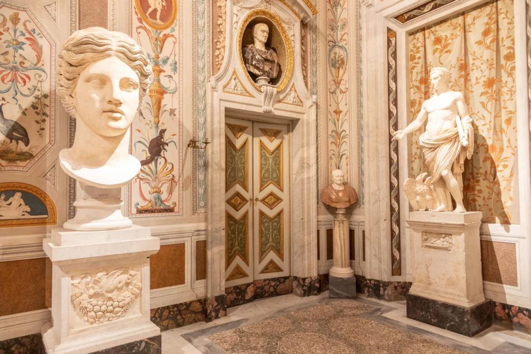 Góry i natura — Villa Borghese Rzym Włochy