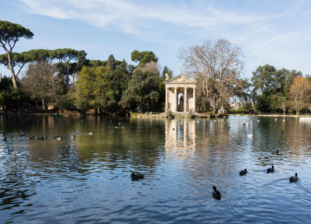 Atrakcje turystyczne — Villa Borghese Rzym Włochy
