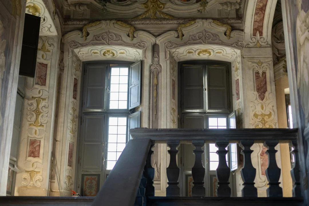 Góry i natura — Villa del Balbianello Jezioro Como Włochy