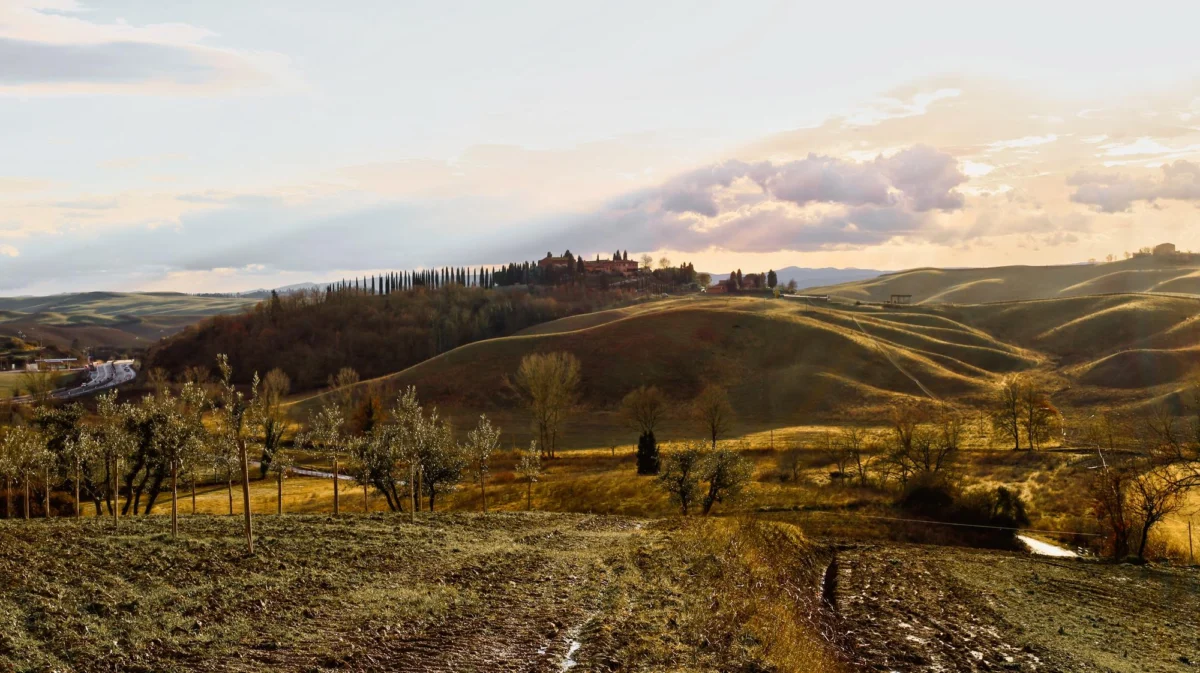 Miasto i architektura — Volterra Toskania Włochy