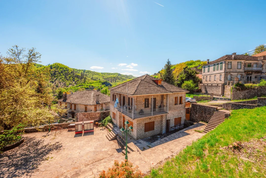Atrakcje turystyczne — Wąwóz Vikos Epirus Grecja