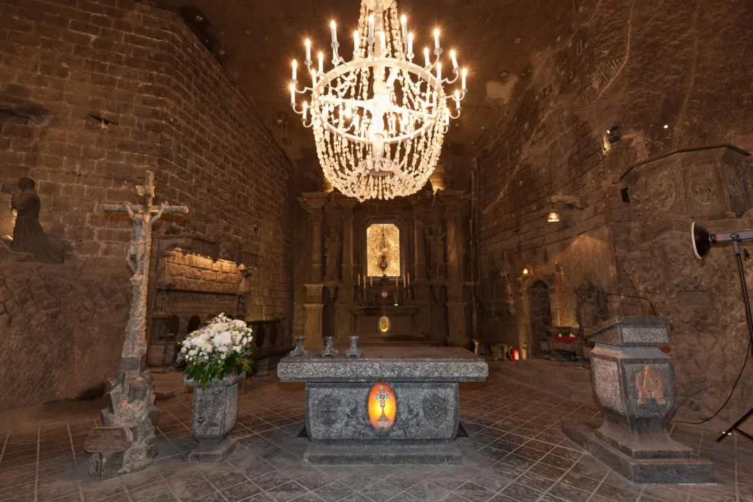 Góry i natura — Wieliczka – Kopalnia Soli Kraków Polska