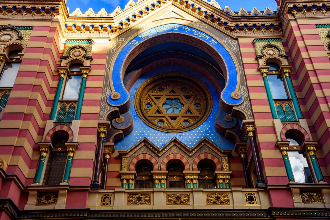 Góry i natura — Wielka Synagoga Praga Czechy