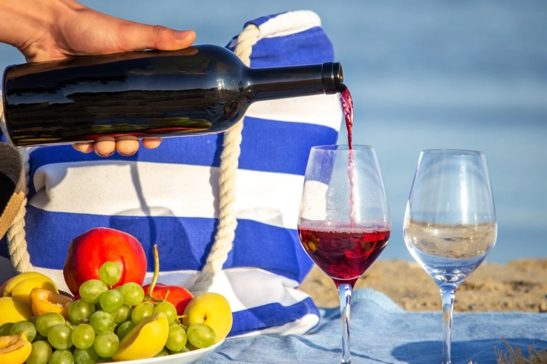 Góry i natura — Wierze w winnicach Thassos Grecja