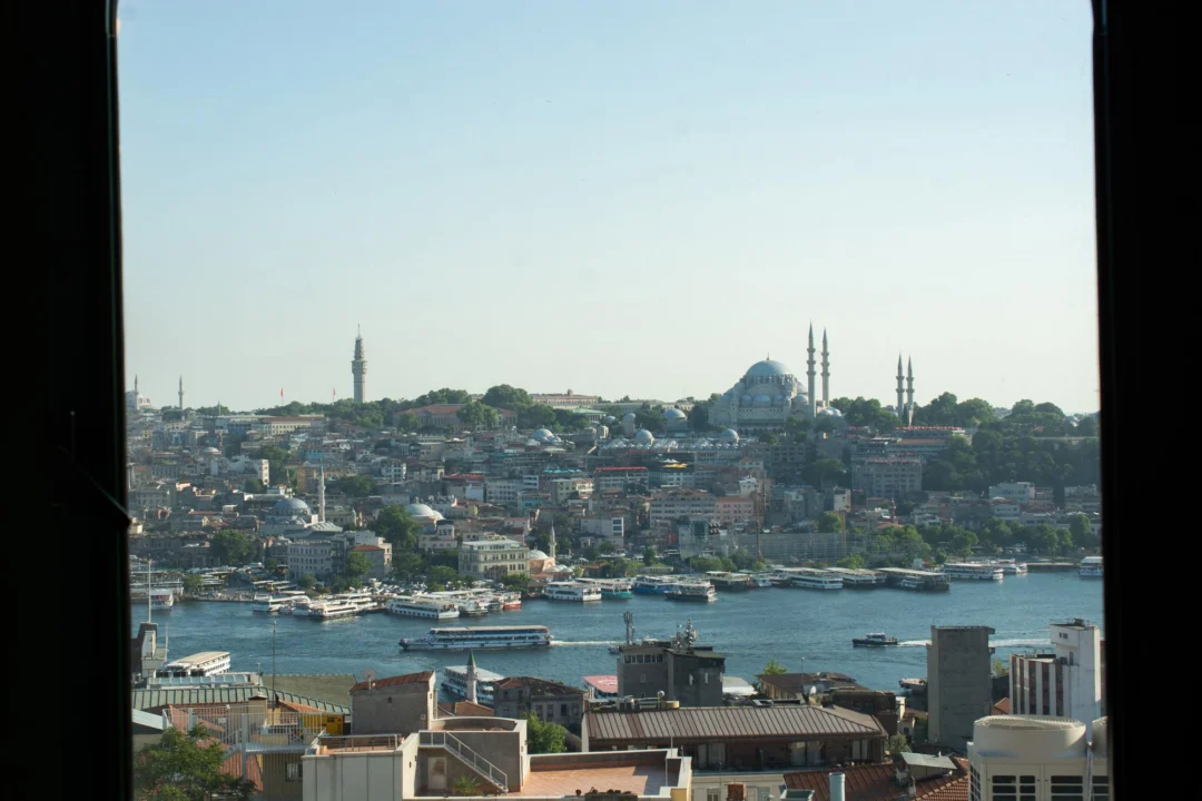 Góry i natura — Wieża Galata Istambuł Turcja