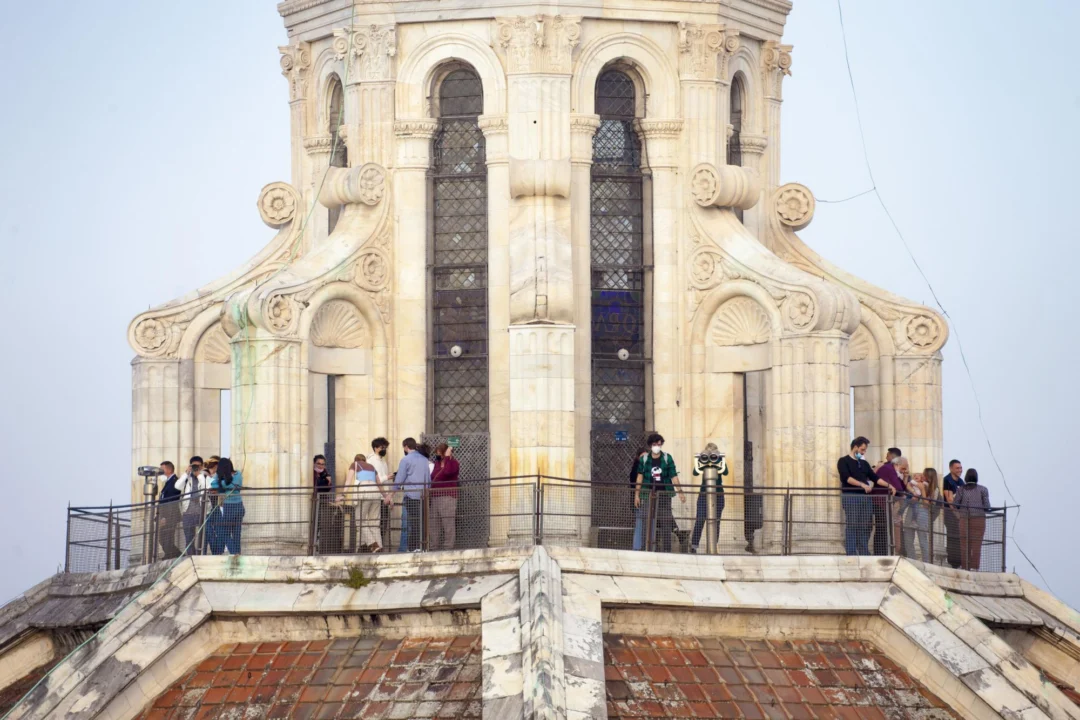 Miasto i architektura — Wieża zegarowa w Izmire Izmir Turcja