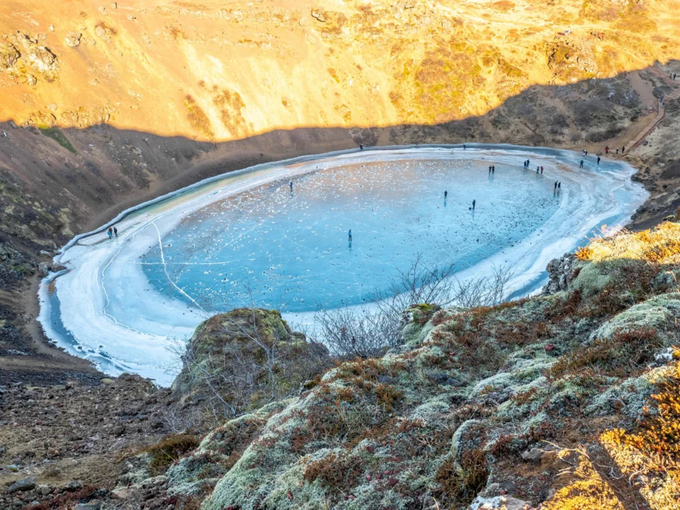 Miasto i architektura — Wodospad Gullfoss Islandia