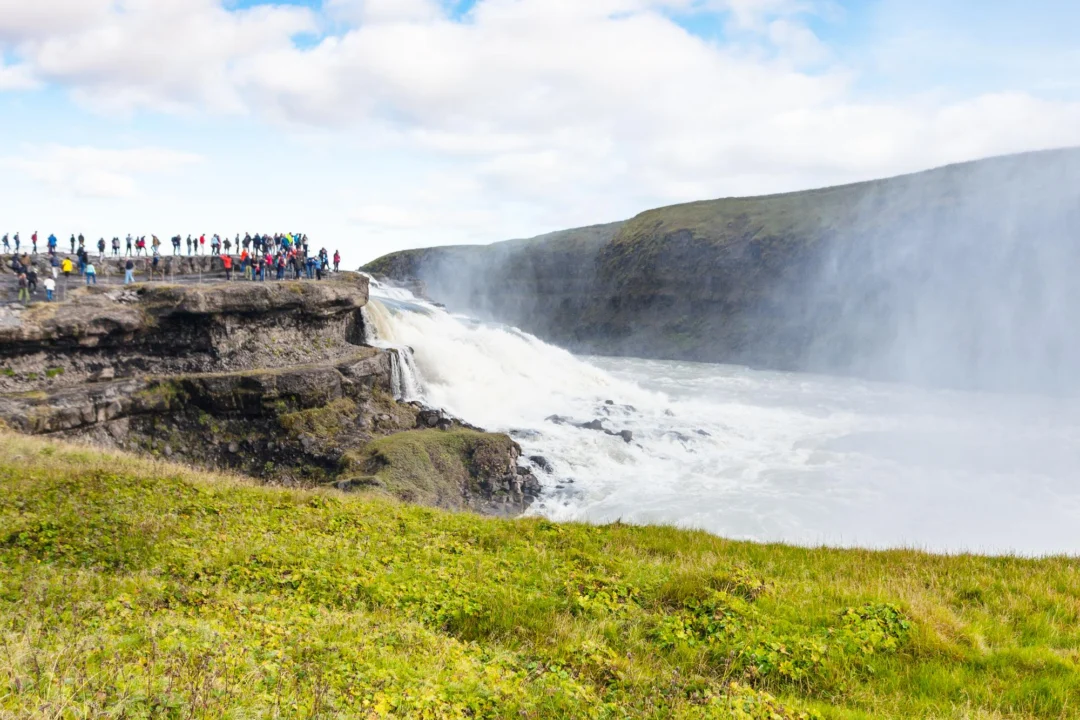 Kurort i widoki — Wodospad Gullfoss Islandia