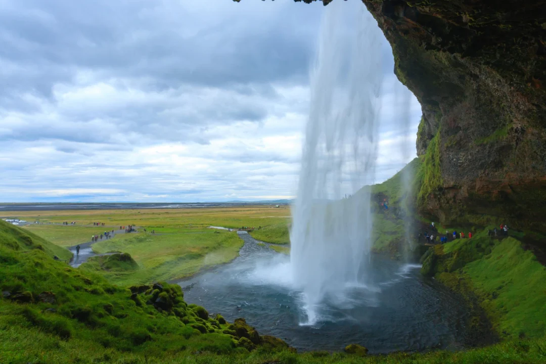 Góry i natura — Wodospad Seljalandsfoss Islandia