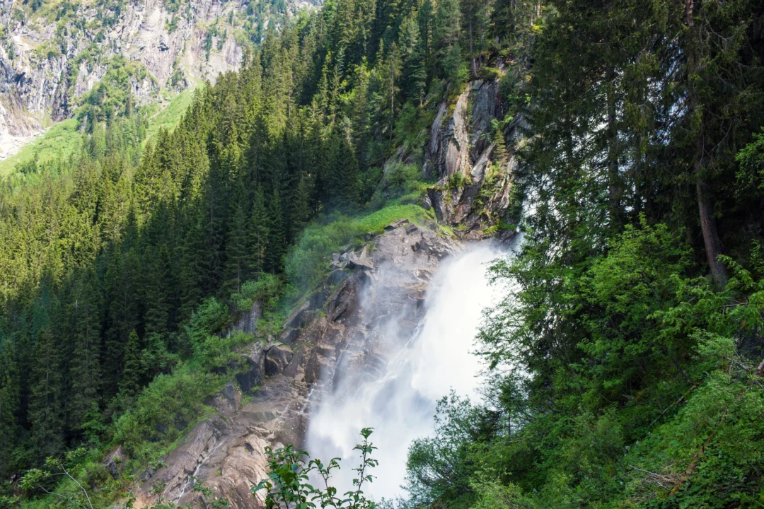 Góry i natura — Wodospady Krimml Austria