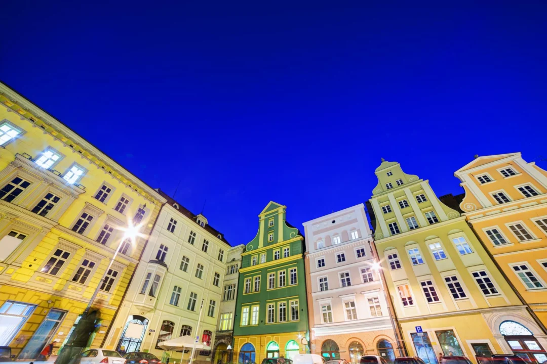 Miasto i architektura — Wrocław — Rynek Dolny Śląsk Polska