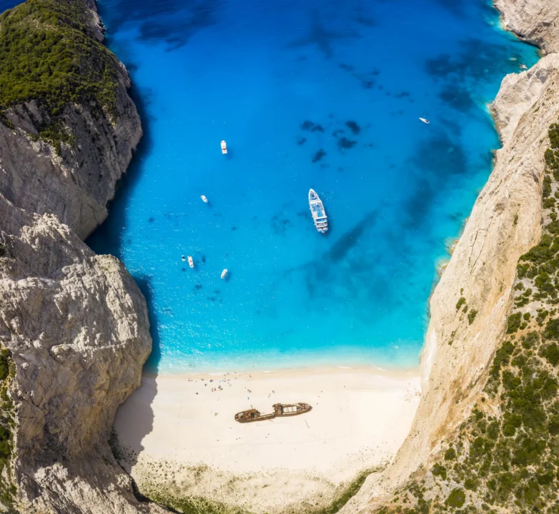 Plaża i wybrzeże — wakacje w Zakynthos Grecja