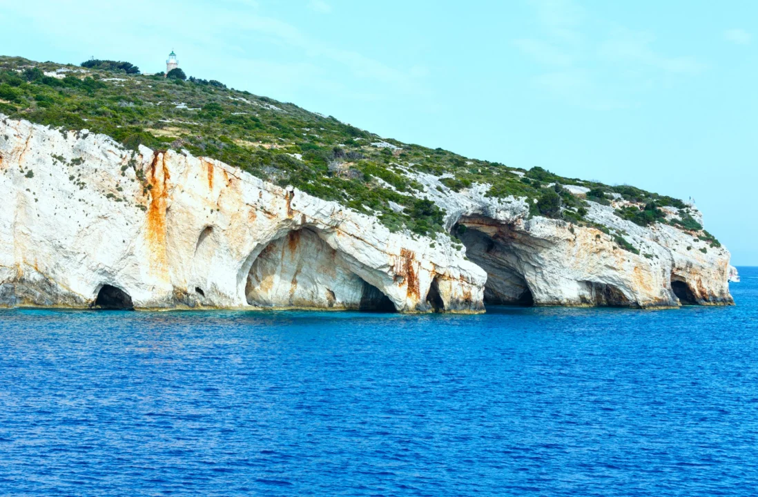 Góry i natura — Zakynthos Grecja