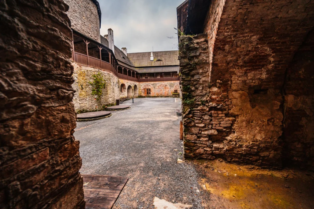 Miasto i architektura — Zamek Bolków Sudety Polska