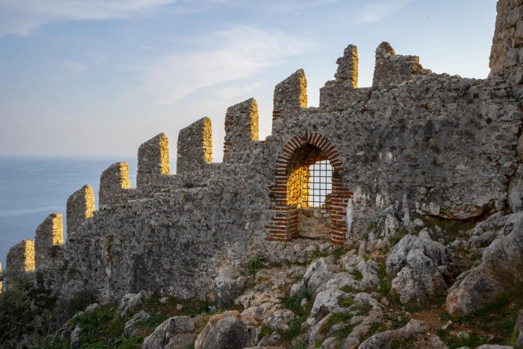 Góry i natura — Zamek Górski Alanya Turcja