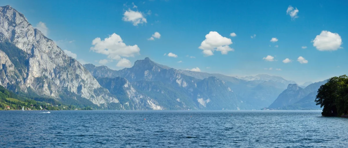 Góry i natura — Zamek Traunstein Górna Austria Austria