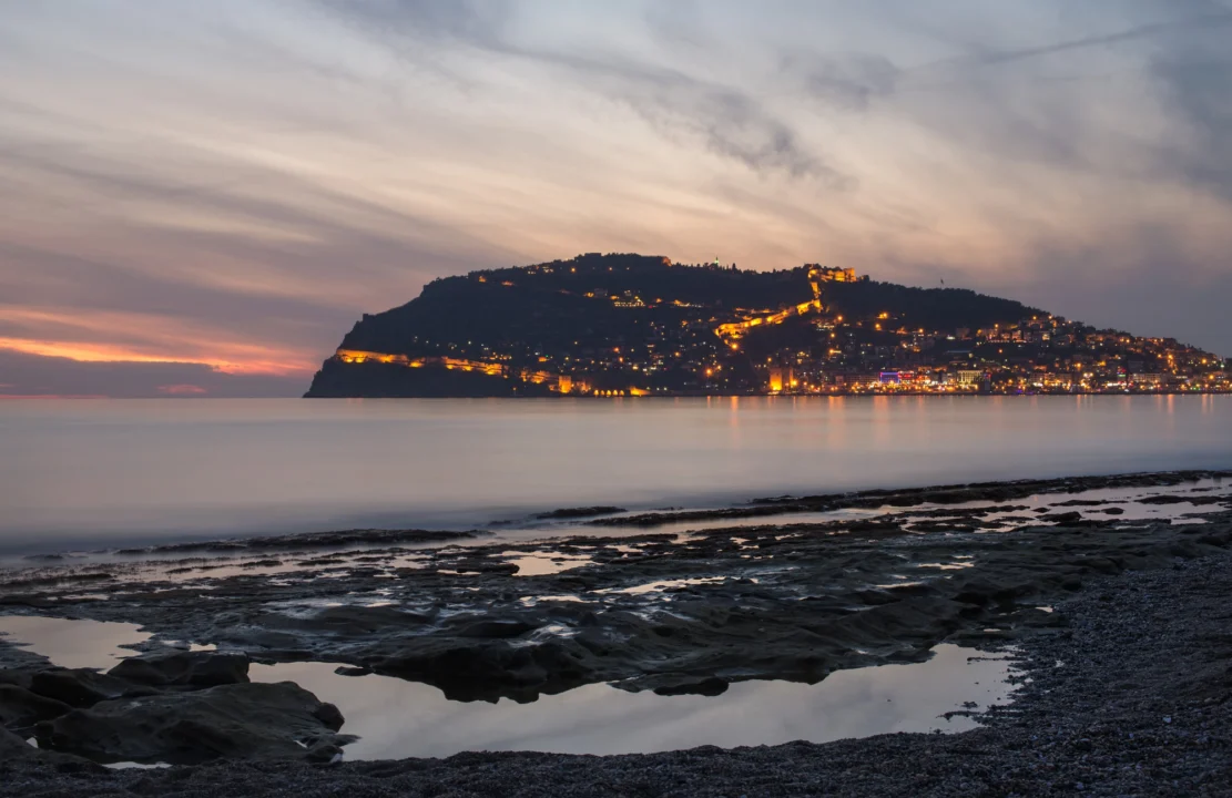 Miasto i architektura — Zamek w Alanyi Alanya Turcja