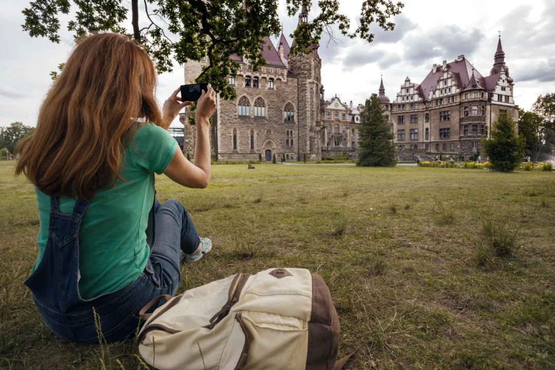 Miasto i architektura — Zamek w Bobolicach Jura Krakowska Polska