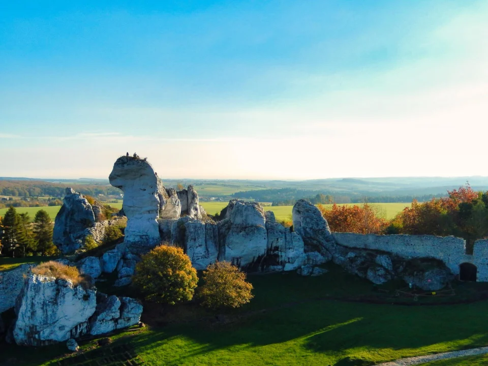 Miasto i architektura — Zamek w Ogrodzieńcu Jura Krakowska Polska