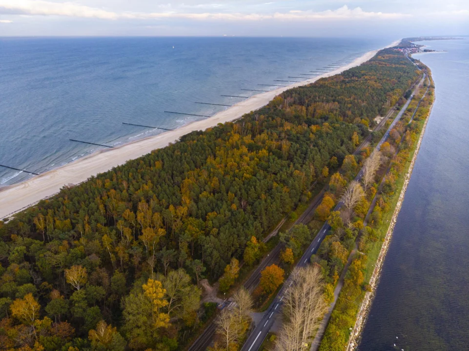 Plaża i wybrzeże — wakacje w Zatoka Gdańska Polska