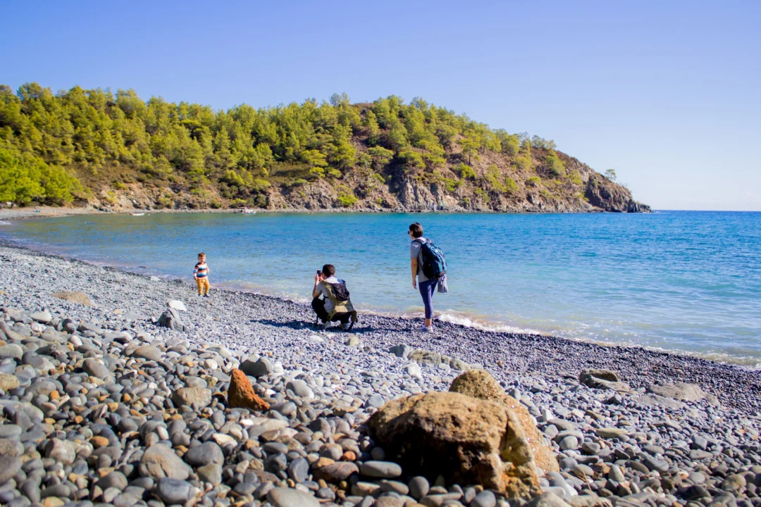 Góry i natura — Zatoka Rovenska Wyspa Losinj Chorwacja