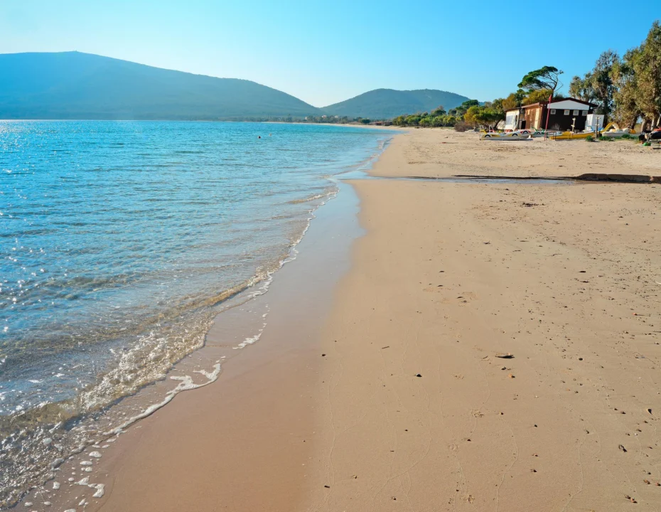 Góry i natura — Zatoka Toroneos Chalkidiki Grecja