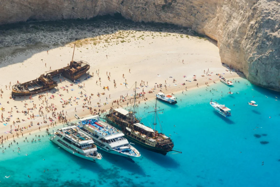 Atrakcje turystyczne — Zatoka Wraku Zakynthos Grecja