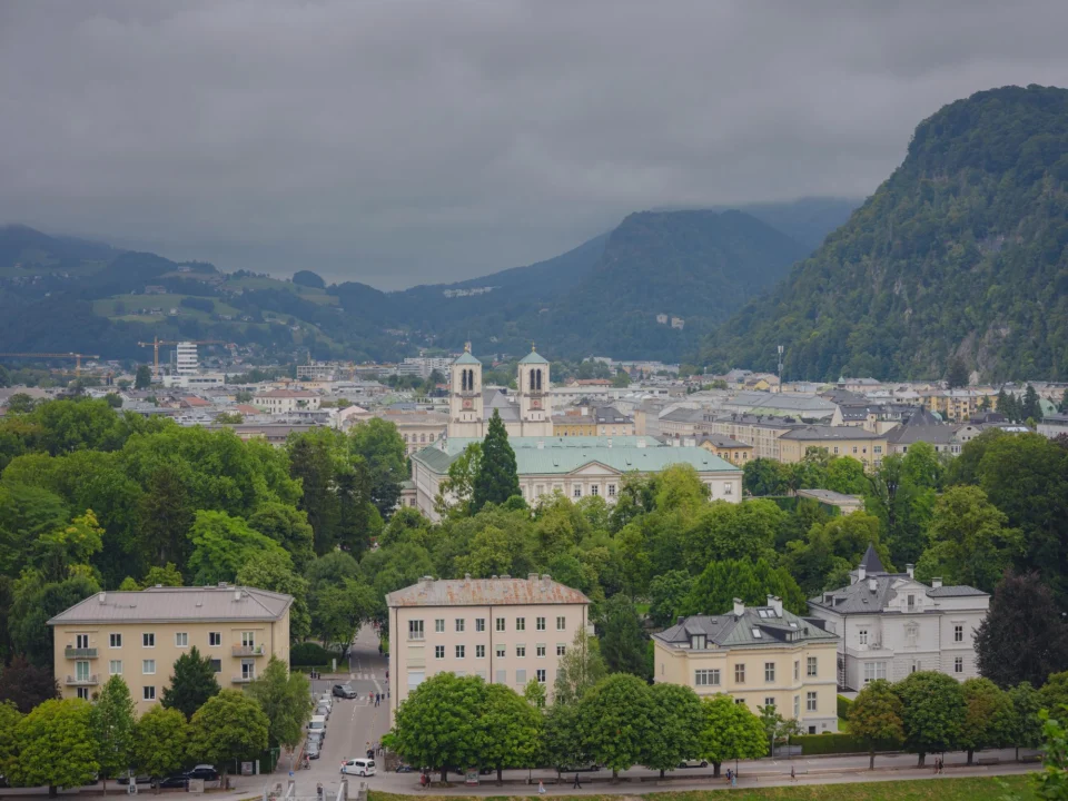 Miasto i architektura — Ziemia Salzburska Austria
