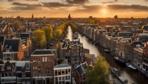 czas lotu do amsterdamu