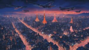 czas lotu do japonii