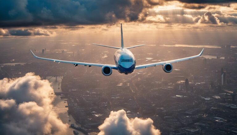 czas lotu do londynu