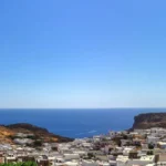 Plaża i wybrzeże — wakacje w Akropol w Lindos Rodos Grecja