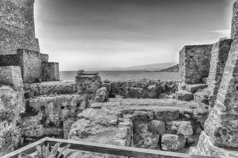 Plaża i wybrzeże — wakacje w Antyczne miasto Knidos Marmaris Turcja
