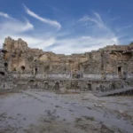 Plaża i wybrzeże — wakacje w Antyczne miasto Perge Antalya Turcja