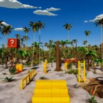 Plaża i wybrzeże — wakacje w Aqualand Maspalomas Gran Canaria Hiszpania