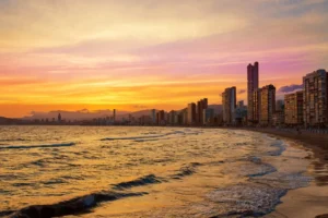 Plaża i wybrzeże — wakacje w Benidorm Costa Blanca Hiszpania