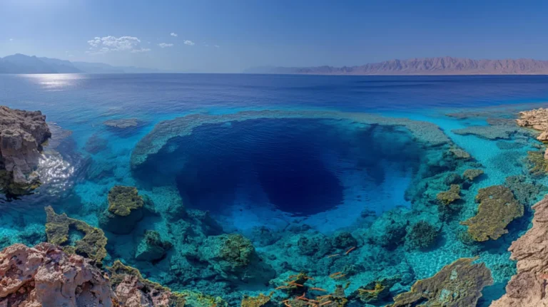 Plaża i wybrzeże — wakacje w Blue Hole Dahab Egipt