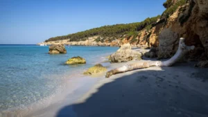 Plaża i wybrzeże — wakacje w Cala Macarella Menorka Hiszpania